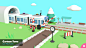 Cartoon Town - Low Poly Assets by ricimi : Cartoon Town is a customizable, mobile-friendly low-poly asset containing many elements that can be used to create a town with a nice cartoon style. 

Tileable floor and roads. Demo scenes and animations included