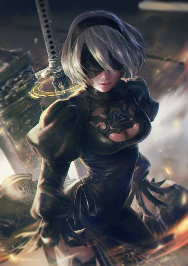 Fanart Nier Automata...