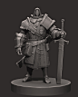 Wanderer knight, Geoffrey Boulier : Real time character fully textured I made based on my last concept https://www.artstation.com/artwork/Dx52VA