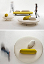 FLORES bench by Segis | #design Bartoli Design #interiors