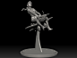 In the Sky, Alessandro Depaoli : Pin Up made for 3d printing. 80mm scale