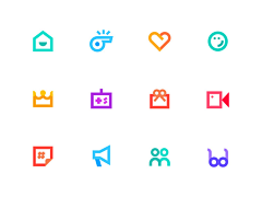 Lilill采集到UI ICON 按钮