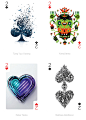 Playing Arts : From the two of clubs to the ace of spades, each card in this deck has been individually designed by one of the 54 selected international artists in their distinct style and technique.