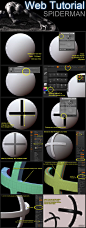 ZBRUSH tutorial by ~soulty666 on deviantART #3d #sculpting #tutorials