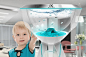 PECERA创意机器鱼洗衣机