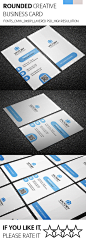 Rounded & Creative Business Card : Rounded & Creative Business Card is clean & clear design. It is Fully Editable. Easy to change colors and text.FEATURES.2.0×3.5 (2.25” x 3.75” with bleed)300 DPI CMYK Print Ready!Full Editable, LayeredFull Ho