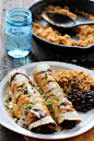 BBQ Pulled Pork Enchiladas | The Roasted Root