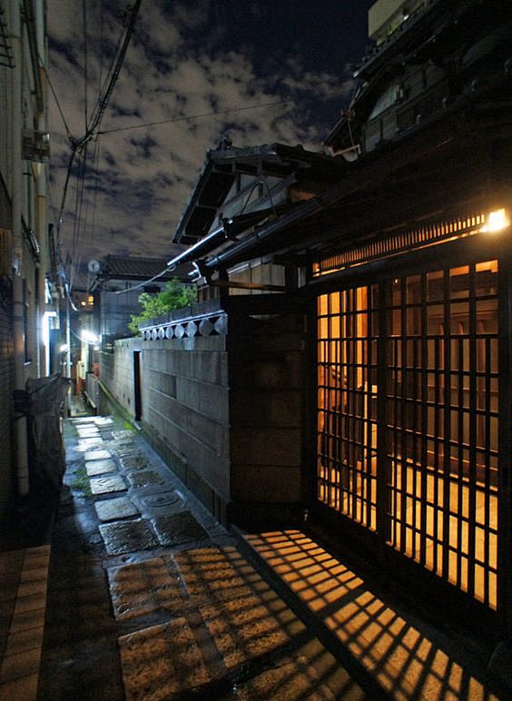 Tokyo downtown night...