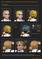 Mary - Breakdowns, Vincent Ménier : These are breakdowns of some of the workflows I used to sculpt and render Mary.

She was sculpted and rendered entirely in ZBrush. The render passes were then composited in Photoshop.
