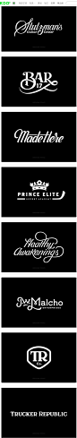 Brendan Prince标志字体设计 设计圈 展示 设计时代网-Powered by thinkdo3 #Logo# #设计# #字体#