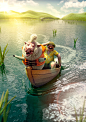 Powner :: Animals : Project created by the guys at OneWG for Powner and produced mixing CGI and Post Production for the whole scenes.