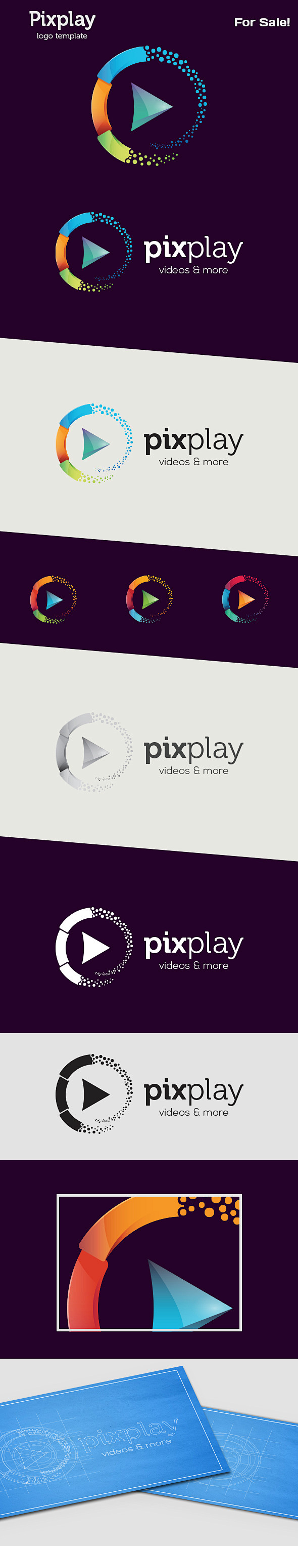 Pixplay Logo Templat...