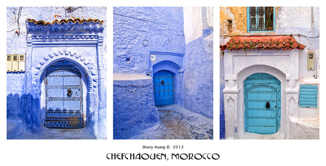 游走在摩洛哥 － Chefchaouen...