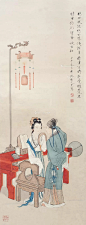 谢之光（1900～1976）画眉 立轴 设色纸本 