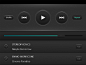  Music Player Interface by Andrei Marius