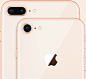 iPhone 8 : iPhone 8 的设计焕然一新，机身前后皆采用坚固的玻璃面板，并配备更先进的摄像头、强大的全新芯片 A11 仿生，以及无线充电技术。