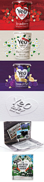 Yeo Valley Branding, Packaging By Big Fish