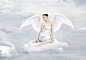 Download wallpaper dziewczyna,  kobieta,  anioł,  skrzydła free desktop wallpaper in the resolution 5909x4143 — picture №545184