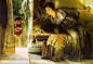 【英Lawrence Alma-Tadema 油画】