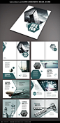 商业画册板式设计PSD素材下载_企业画册|宣传画册设计图片
