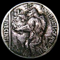 DONALD JENKINS HOBO NICKEL - KING KONG - BUFFALO NICKEL REVERSE CARVING