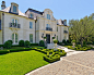 Formal Residential Estate & Garden : This formal residence is located in Highland Park, Texas features intensely manicured gardens, a cobblestone driveway, private motor court and a grand entry gate. 