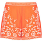 TOPSHOP Trailing Flower Shorts