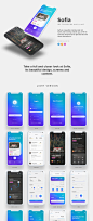 UI Kits : Sofia is a beautiful, minimal and rich Hotels and Traveling app specially designed to fit right into the new iOS 11, The iPhone X and the 8th. It's the result of an obsession to simplify the user experience for hotel browsing, and help you radia