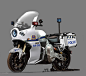 LITO，电动摩托车，警车，设计师：Jun Semin，