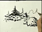 手绘基础教程：树的画法~ http://t.cn/huaMw