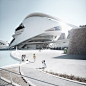 巴伦西亚科学城 City of Arts and Sciences by Santiago Calatrava | 灵感日报