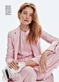 #杂志大片# InStyle February 2018 : #Natalia Vodianova# by Chris Colls. “冻龄”的水果娜. ​​​​