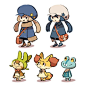 Pokémon Crossing by luce-do-the-doodles http://t.cn/8sTd8F0