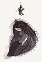 法国插图师Amelie flechais的“精灵小世界”