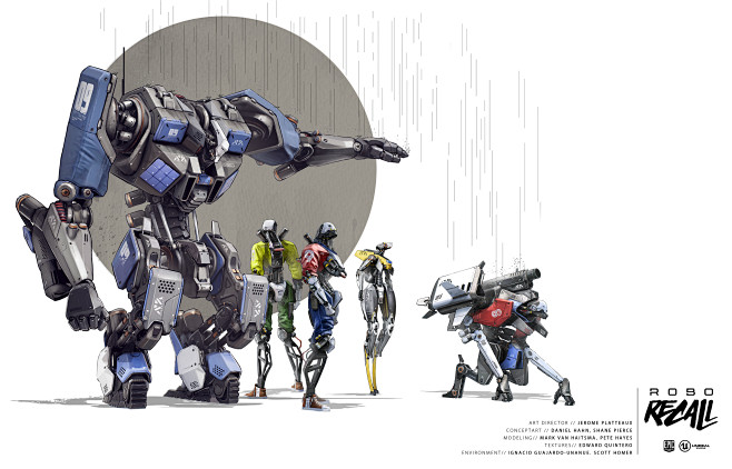 ROBO RECALL ILLUSTRA...