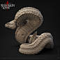 Giant_Snake, Thierry Masson : Digital sculpture made for the amazing Solomon Kane KS by Mythic Games which I had the honor to work on. 
The concept for this one was quite simple, nice lines for the suggested movement and just a few recommendations... big,