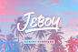 Шрифт Jeboy