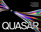 Quasar: Brand Identity & Website : QUASAR is a private financial and investment company founded with the aim of consolidating and managing assets in various parts of the Russian economy. Their interests belong to the sphere 
of investment, management 
