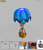 The Brooklyn Barbarian - Some hot air balloon concepts I did for FarmVille... : Some hot air balloon concepts I did for FarmVille 2