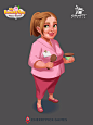 Mobile Game Characters ANIMATION for Cherrypick games, Grafit Studio : A  compilation of characters and objects for mobile game "My Beauty Spa"/"My Spa Resort", done in Unity.  The game is a unique blend of farming, building and managi