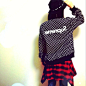 SUPREME COMME DES GARCONS SHIRT BASEBALL JACKET