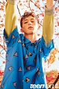 #杂志大片# Teen Vogue Volume 1 'The Love Issue' : #Troye Sivan# ​​​​by Ryan McGinley. “戳爷”少年该有的青春模样. ​​​​