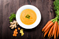 Carrot ginger soup by Christian Fischer