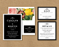 Modern Elegant Wedding Invitation