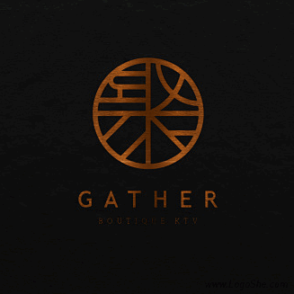 苏州“GATHER·聚”精品KTV标志设...