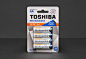 Toshiba Batteries For European Market :   Agency: NECON , Poland  Project Type: Produced, Commercial Work  Client: Toshiba, Japan  Packaging Content: Batteries   Toshiba, a leader ...