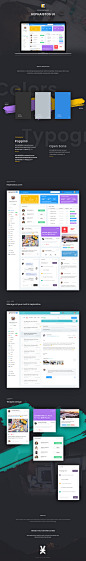 Dashboard UI Design - Hephaistos on Behance