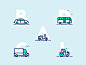 SVG Button Animation svg webdesign vehicles bodymovin lottie 2d animation web vector illustration