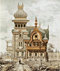 18世纪俄罗斯的建筑设计图
