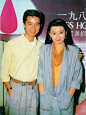 1984年，张曼玉被TVB全力力捧，夹带83年“最上镜小姐”称号与亚军殊荣，与陈百强一起被钦点为84年港姐决赛表演嘉宾。